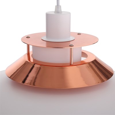 Светильник "Асфор" 1хЕ27 40Вт белый-золото 40х40х120 см. - фото 2034699