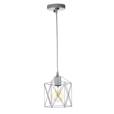 Светильник "Прямоугольник" 1х40Вт E27 белый 16х16х100 см. - фото 2034703