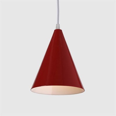 Светильник 6102 1х15Вт Е14 красный 16х16х20см - фото 2034727