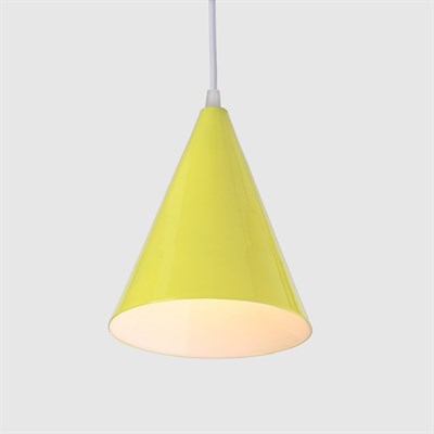 Светильник 6102 1х15Вт Е14 желтый 16х16х20см - фото 2034730