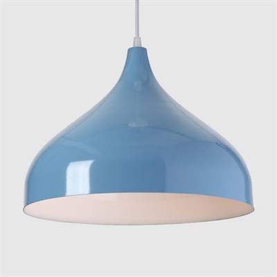 Светильник 5253 1х15Вт Е14 голубой 32х32х25см - фото 2034769