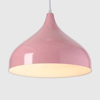 Светильник 5253 1х15Вт Е14 розовый 32х32х25см - фото 2034778