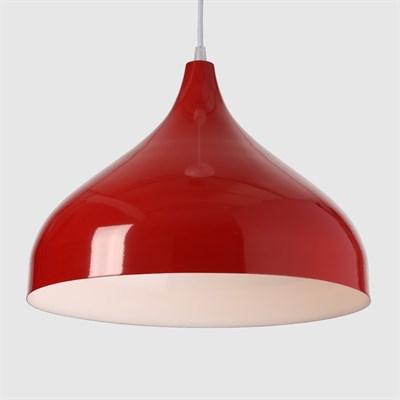 Светильник 5253 1х15Вт Е14 красный 32х32х25см - фото 2034781