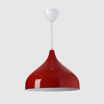 Светильник 5253 1х15Вт Е14 красный 32х32х25см - фото 2034782