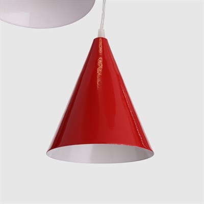 Светильник 6102 3х15Вт Е14 красный 30х30х80см - фото 2034810