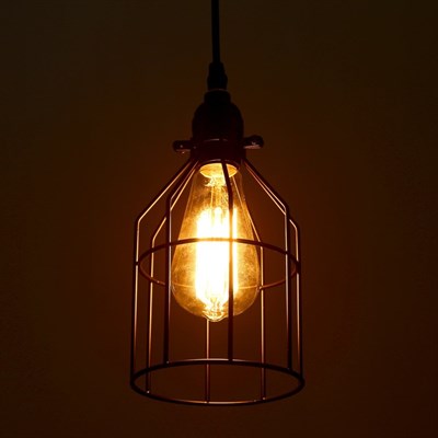 Светильник "Капелло" 1xE27 40Вт черный 12х12х100 см. - фото 2034818