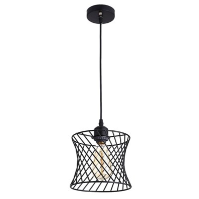 Светильник "Декко" 1xE27 40Вт черный 18,5х18,5х100 см. - фото 2034828