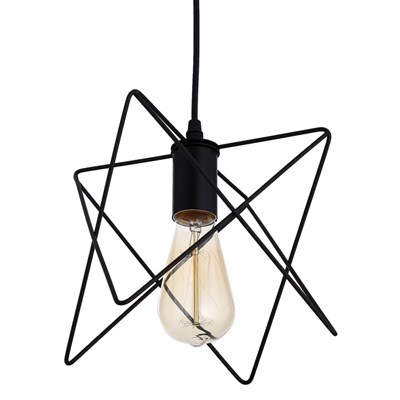 Светильник "Шелби" 1xE27 40Вт черный 20х20х100 см. - фото 2034832