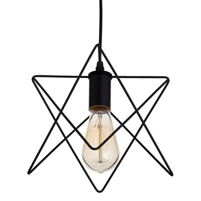 Светильник "Шелби" 1xE27 40Вт черный 20х20х100 см. - фото 2034833