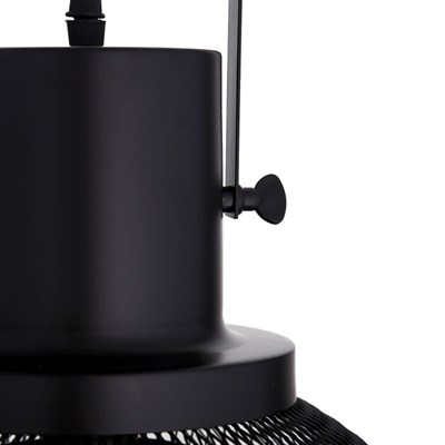 Светильник "Мартин" 1xE27 40Вт черный 35х35х100 см. - фото 2034870