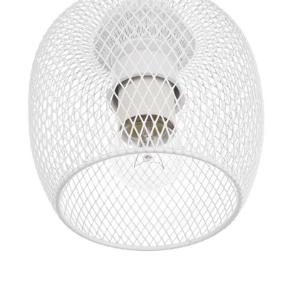 Светильник "Бирра" 1xE27 40Вт белый 15х15х100 см. - фото 2034928