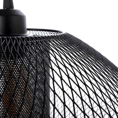 Светильник "Лантерна" 1xE27 40Вт черный 42х42х100 см. - фото 2034935