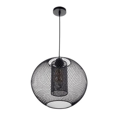 Светильник "Чарльтон" 1xE27 40Вт черный 32х32х100 см. - фото 2034938