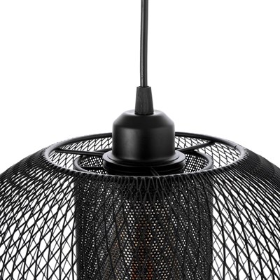 Светильник "Чарльтон" 1xE27 40Вт черный 32х32х100 см. - фото 2034940