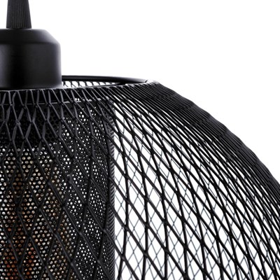 Светильник "Чарльтон" 1xE27 40Вт черный 32х32х100 см. - фото 2034941