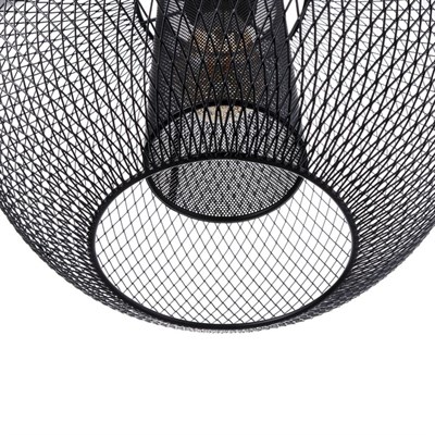 Светильник "Чарльтон" 1xE27 40Вт черный 32х32х100 см. - фото 2034942