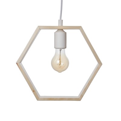 Светильник "Соты" 1*40Вт Е27 белый 25х6х28-128 см - фото 2034982