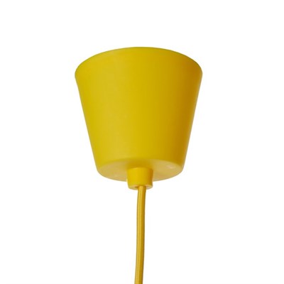 Светильник "Квадрат" 1*40Вт Е27 белый-желтый 22х6х22-122 см - фото 2035036