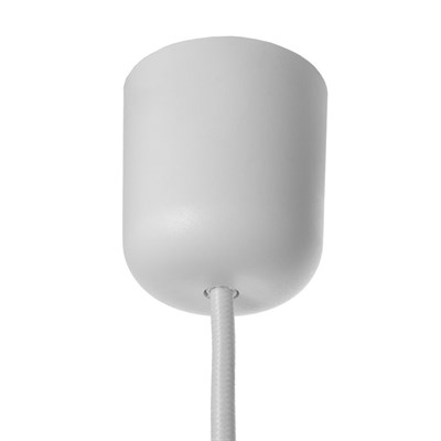 Светильник "Ромб" 1*40Вт Е27 белый 22х6х28-138 см - фото 2035043