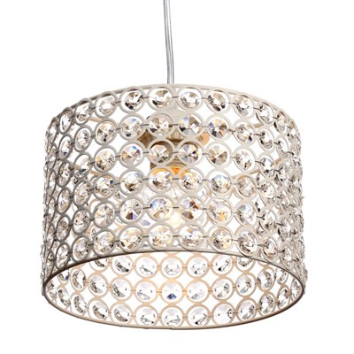 Люстра Мирам 1х60Вт E27 белый 20х20х90см - фото 2035099