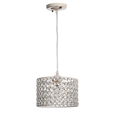 Люстра Мирам 1х60Вт E27 белый 20х20х90см - фото 2035100