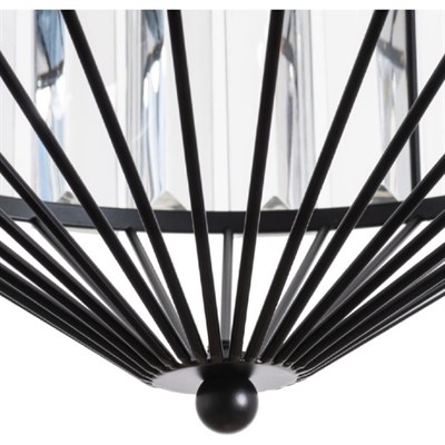 Светильник CASSEL, 60Вт E27, цвет чёрный - фото 2035106