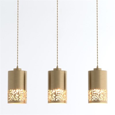 Светильник Tracery, 3x15Вт E27, цвет античная бронза - фото 2035140