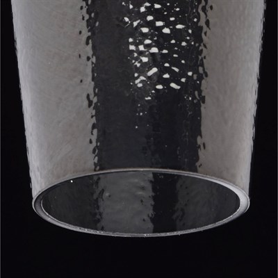 Люстра подвес "Лоск" 1x40W E14 хром 12,5x12,5x210см - фото 2035341