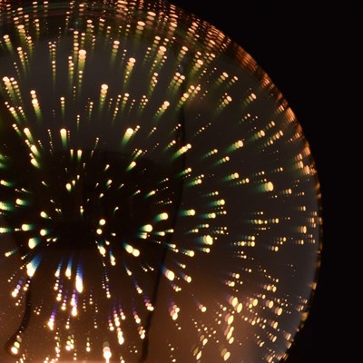 Люстра подвес "Фрайталь" 1x40W E27 хром 14x14x422см - фото 2035365