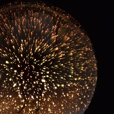 Люстра подвес "Фрайталь" 1x40W E27 хром 20x20x425см - фото 2035394