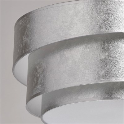 Люстра подвес "Нора" 3x40W E27 хром 52x52x110см - фото 2035434