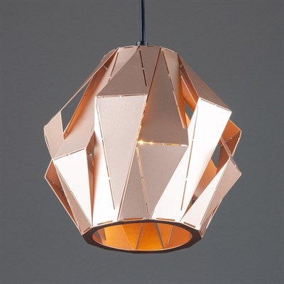 Светильник Moire 40Вт E27 золото 21x21x94см - фото 2035459