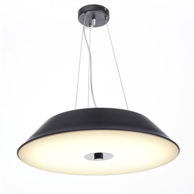 Светильник подвес DX2180-1 чёрный "Квенти" Е27 3х60W 100х54х54 см - фото 2035516