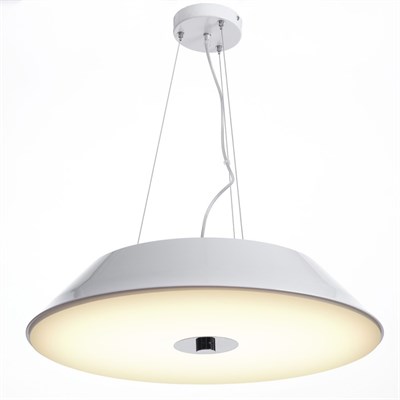 Светильник подвес DX2180-1 белый "Квети" Е27 3х60W 100х54х54 см - фото 2035519