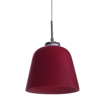 Светильник подвес 2001/1+1090 красный "Киана" Е27 1х60W 100х20х20 см - фото 2035530