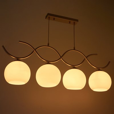 Светильник подвес DX2087/4+1558 "Бесконечность" Е27 4х60W 100х94х20 см - фото 2035538