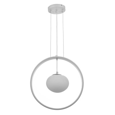 Подвес "Сфера" 54Вт LED 4000К белый 35х20х35см - фото 2035551