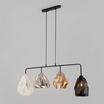 Светильник Moire 4x40Вт E27 черный - фото 2035684