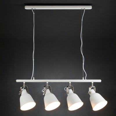 Светильник Projector 4x40Вт E27 белый, никель - фото 2035716