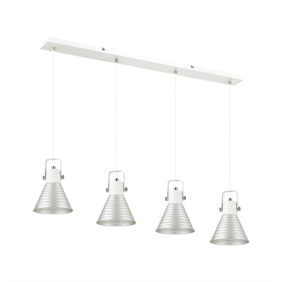 Светильник OLLIE 4x40Вт E14 белый - фото 2035737