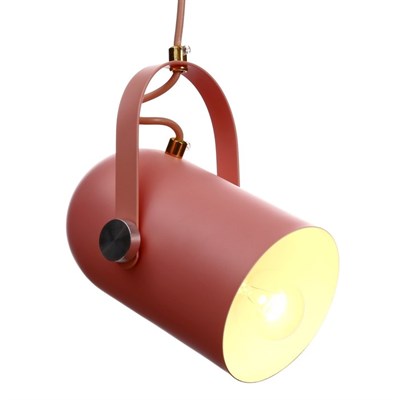 Светильник "Альтис" 1х60Вт E27 розовый 15х11,5х25 см. - фото 2035771