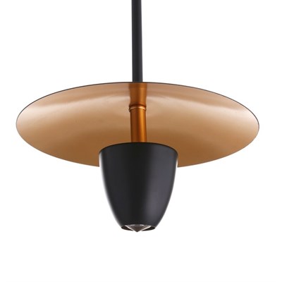 Светильник "Деко" 1х20Вт G4 черный 24,5х24,5х30 см. - фото 2035806