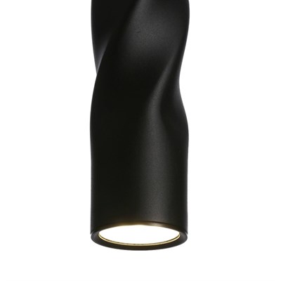 Светильник "Астелл" 1х40Вт GU10 черный 5,5х5,5х130см. - фото 2035814