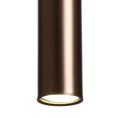 Светильник "Маттис" 1х40Вт GU10 медь 5,5х5,5х150см. - фото 2035839