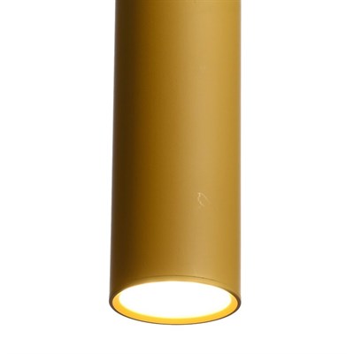 Светильник "Маттис" 1х40Вт GU10 желтый 5,5х5,5х150см. - фото 2035851