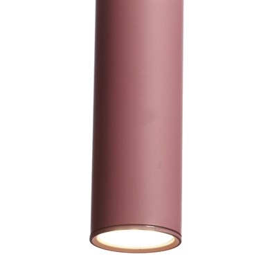 Светильник "Маттис" 1х40Вт GU10 розовый 5,5х5,5х130см. - фото 2035867
