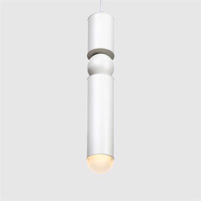 Светильник "Элит" 1хЕ14 40Вт белый 6х6х130 см. - фото 2035931