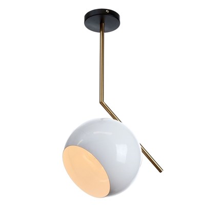 Светильник "Рестор" 1хЕ27 40Вт белый 20х26х130 см. - фото 2035944