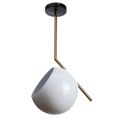 Светильник "Рестор" 1хЕ27 40Вт белый 20х26х130 см. - фото 2035945