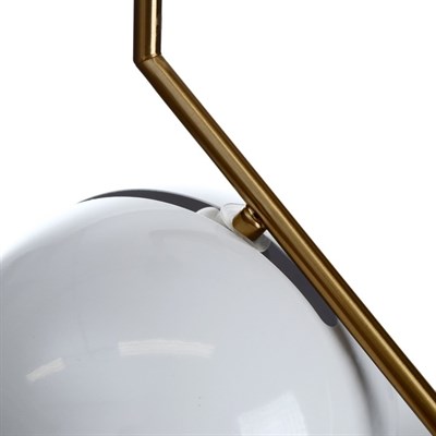 Светильник "Рестор" 1хЕ27 40Вт белый 20х26х130 см. - фото 2035946